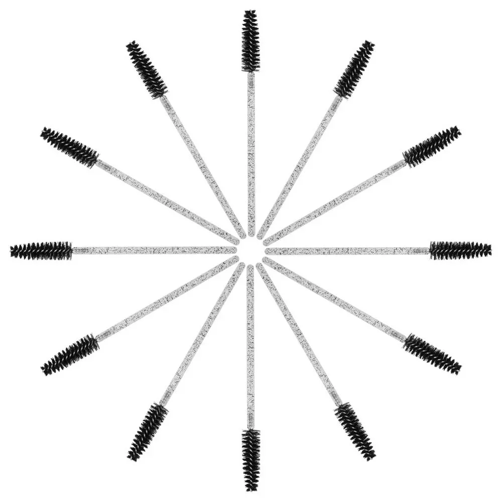 Soft Fiber Eyelash Brush Kit - 100PCS Disposable Applicators with Container - Picture 7 of 7